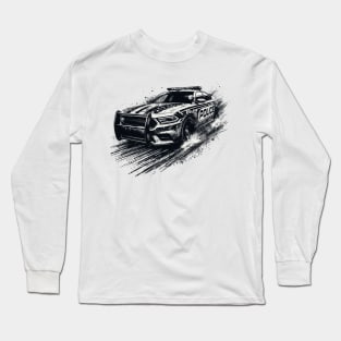 Police Car Long Sleeve T-Shirt